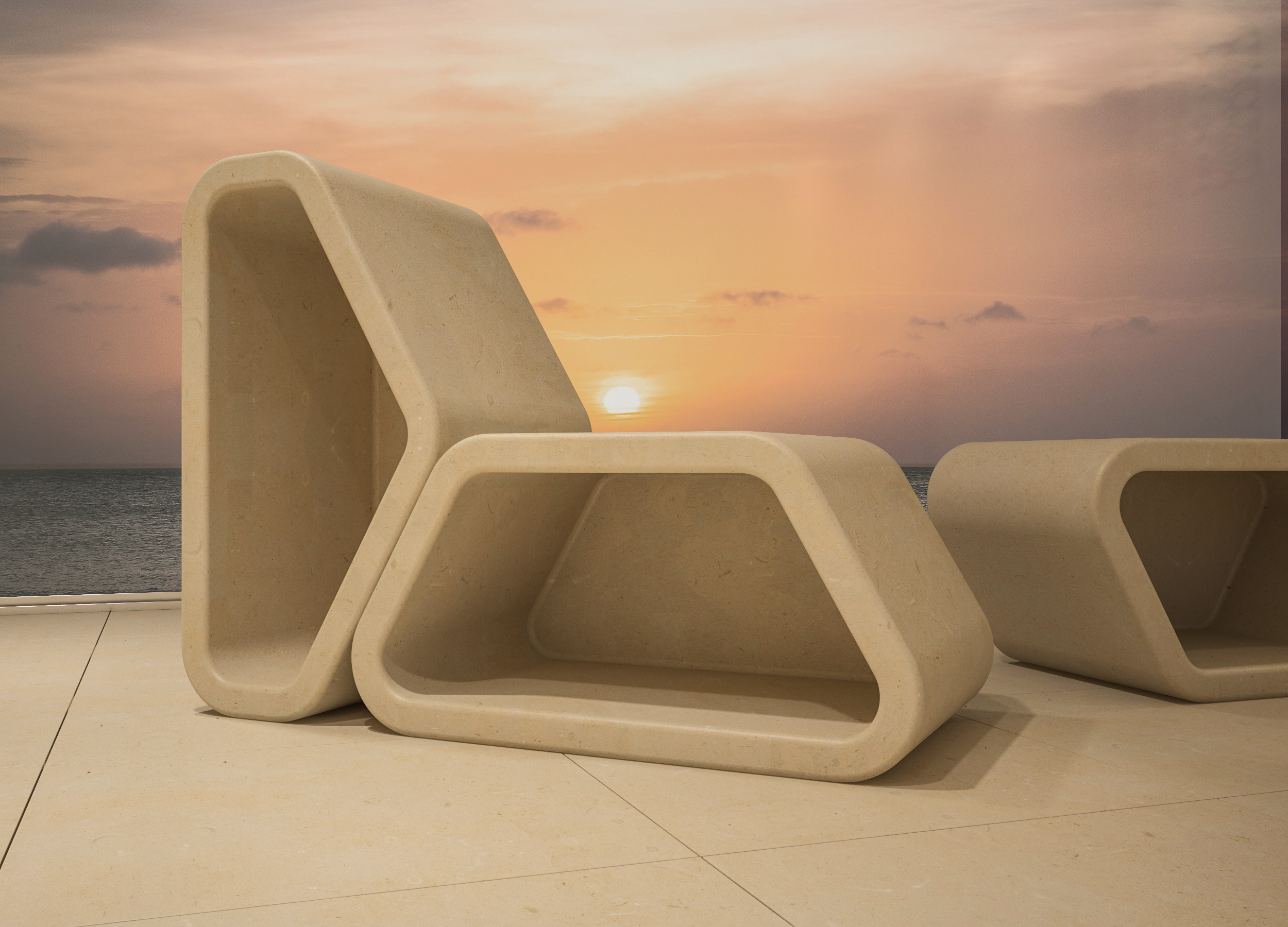 Pimar Messapo C Lounge Chair