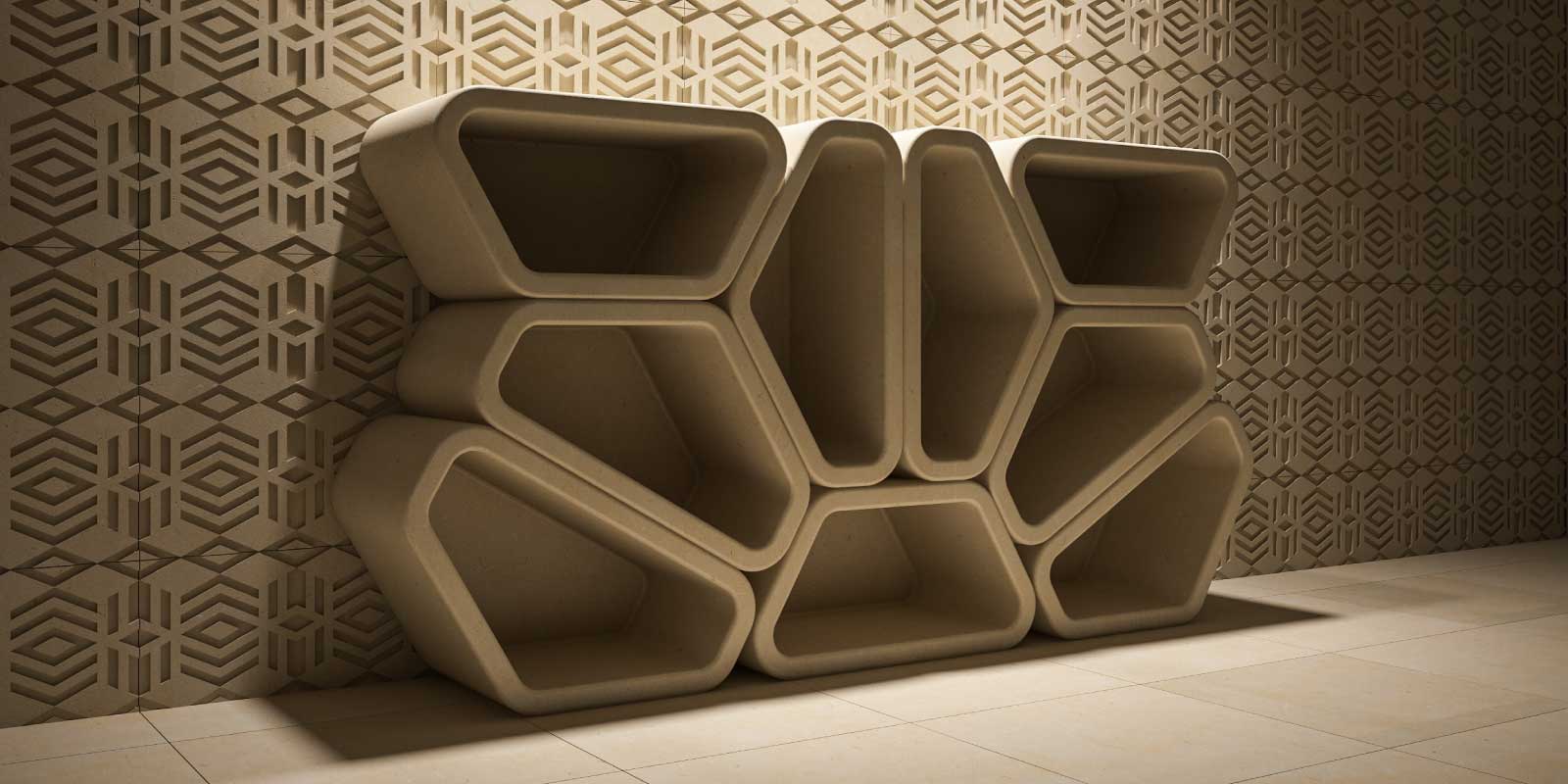 Pimar Messapo Bookshelf