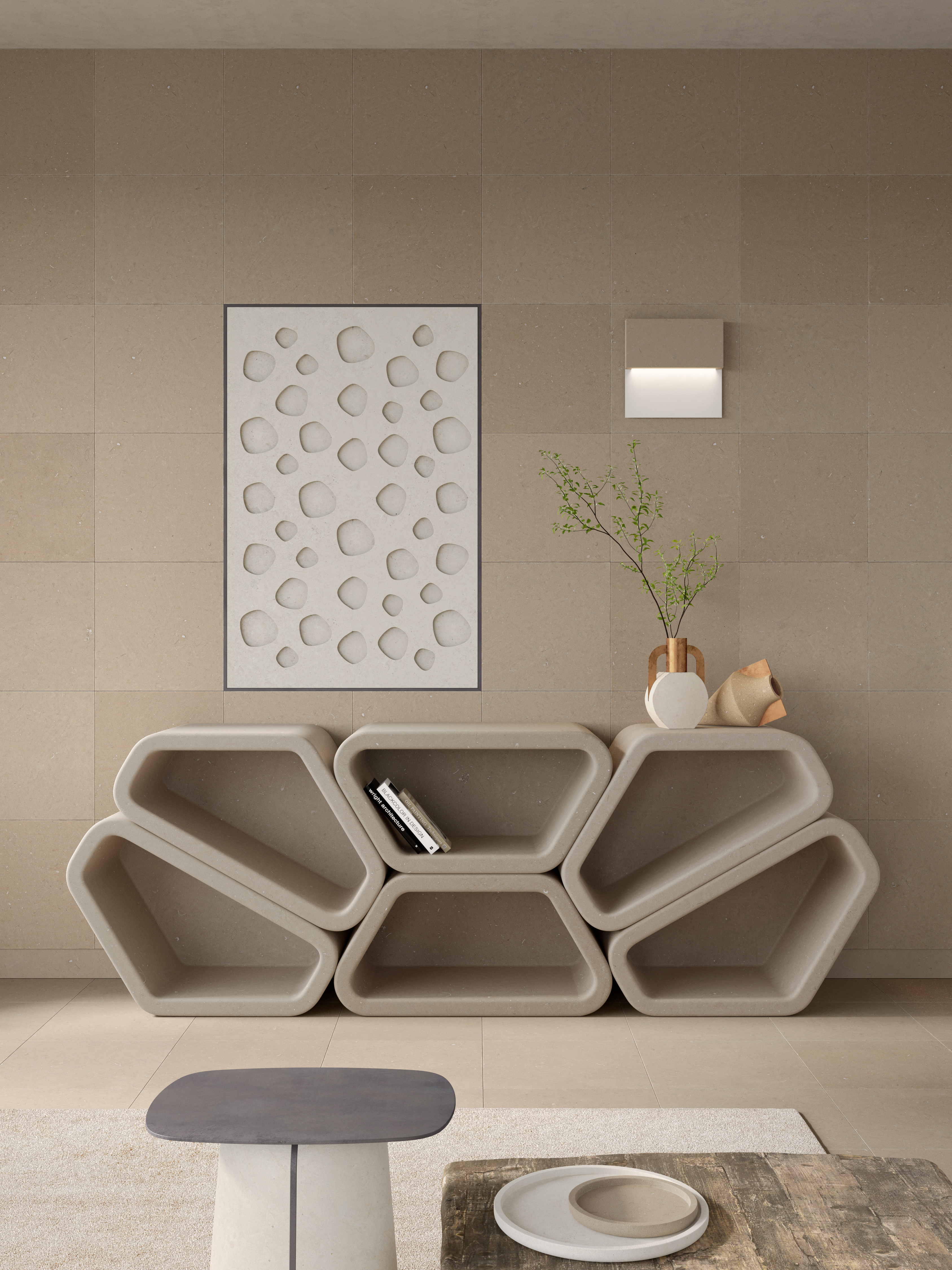 Pimar Messapo Bookshelf