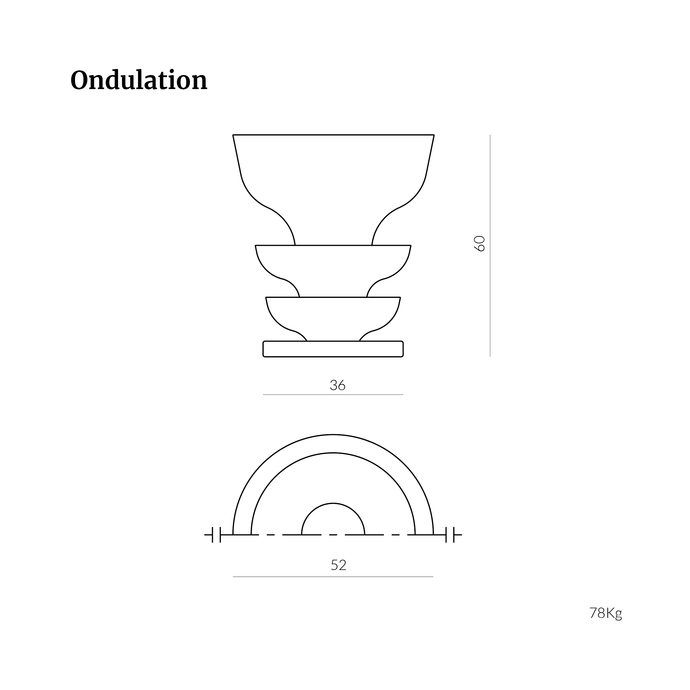 Pimar Ondulation Vase
