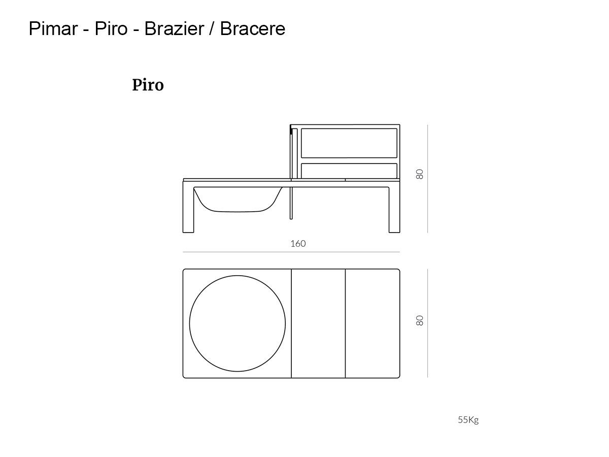 Pimar Piro Firepit