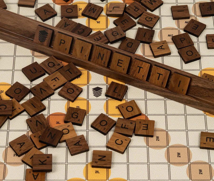 Pinetti Crossword Board Game