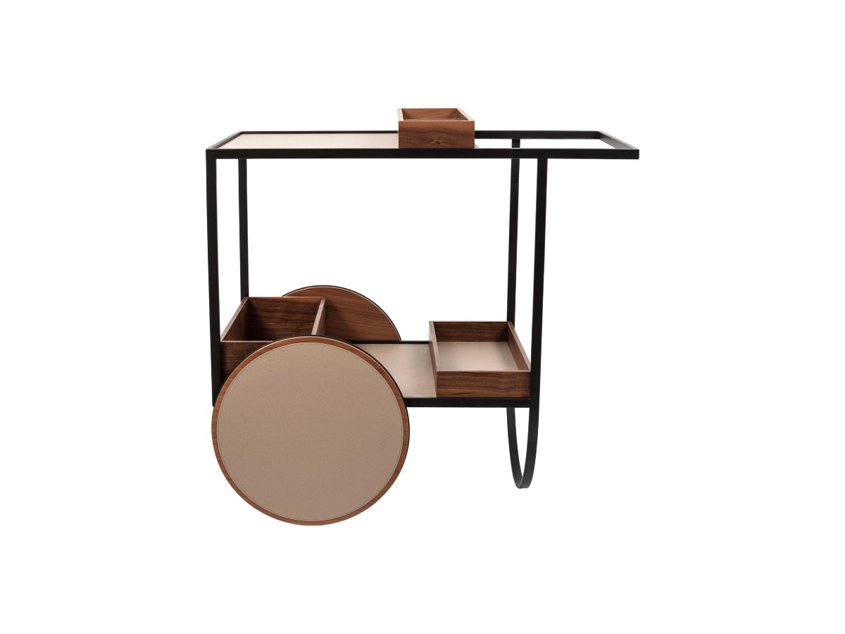 Pinetti Magenta Serving Trolley