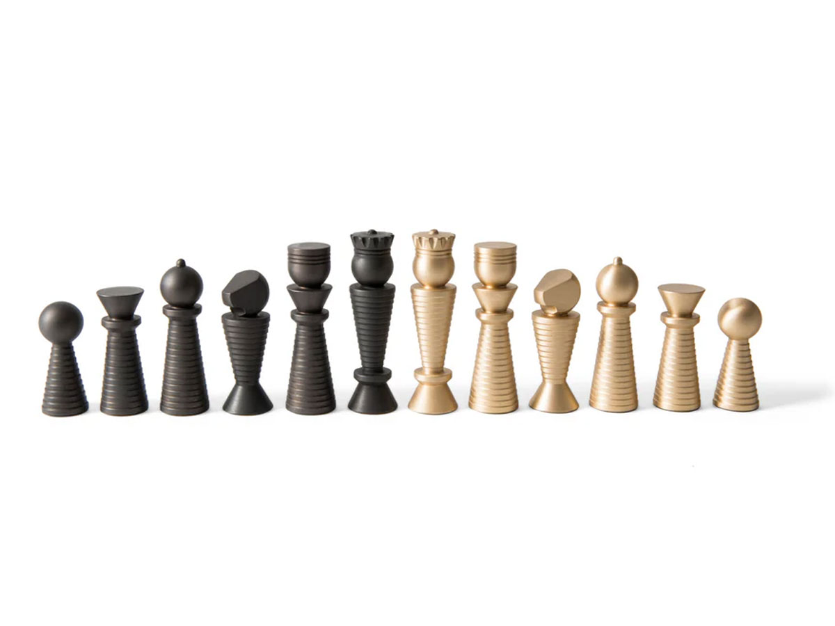 Pinetti Chess And Checkers Game Board Cream