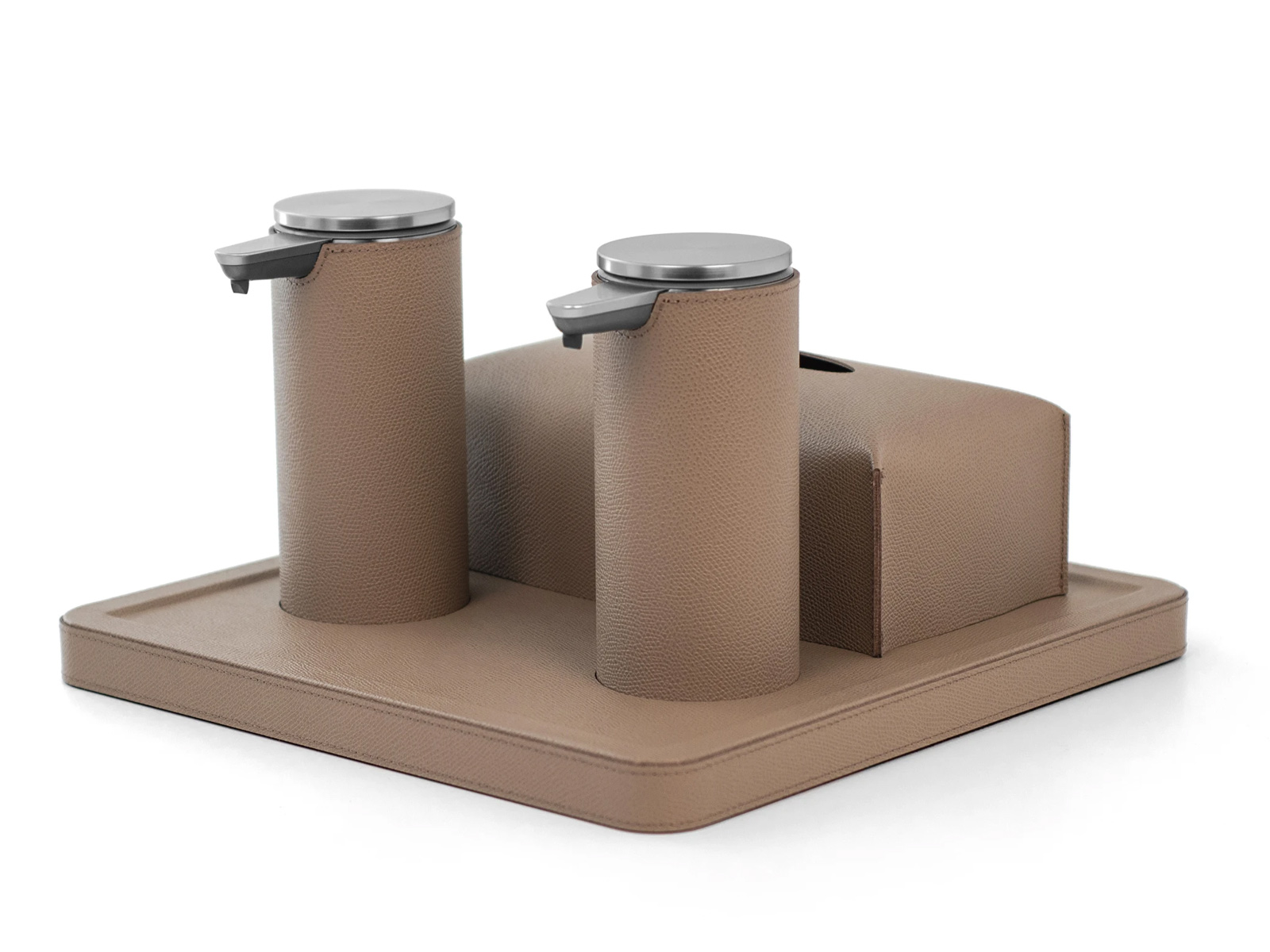 Pinetti Touchless Gel Dispensers With Tray And Tissue Holder