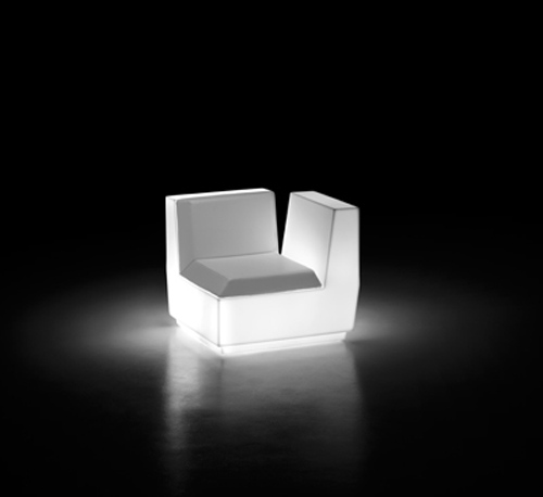 Кресло Plust Collection Big Cut Light, угловое