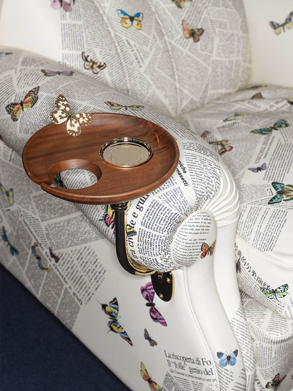 Poltrona Frau 1919 Latest News Armchair Fornasetti X