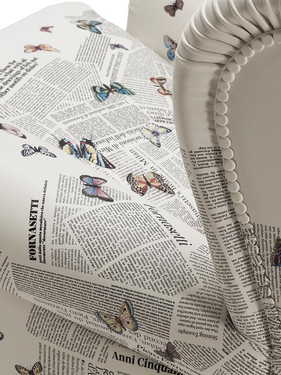 Poltrona Frau 1919 Latest News Armchair Fornasetti X