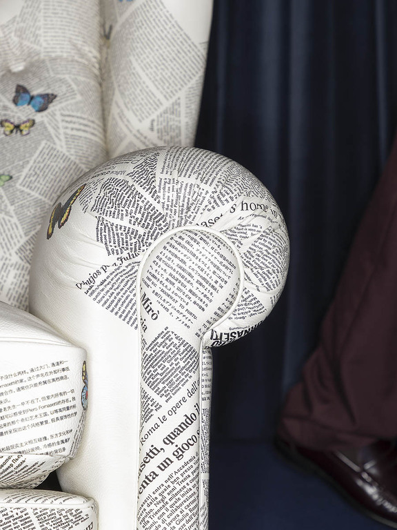 Poltrona Frau 1919 Latest News Armchair Fornasetti X