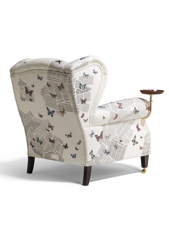 Poltrona Frau 1919 Latest News Armchair Fornasetti X
