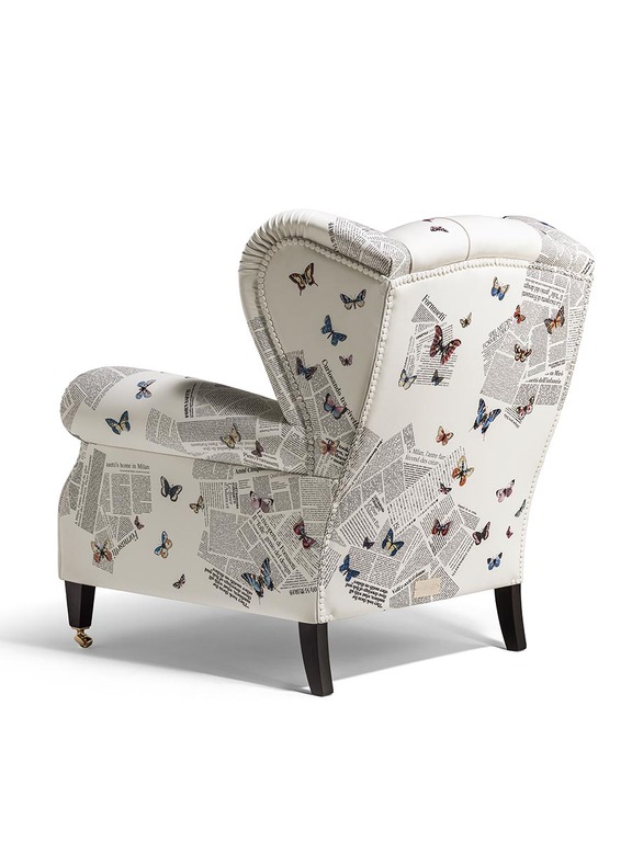 Poltrona Frau 1919 Latest News Armchair Fornasetti X