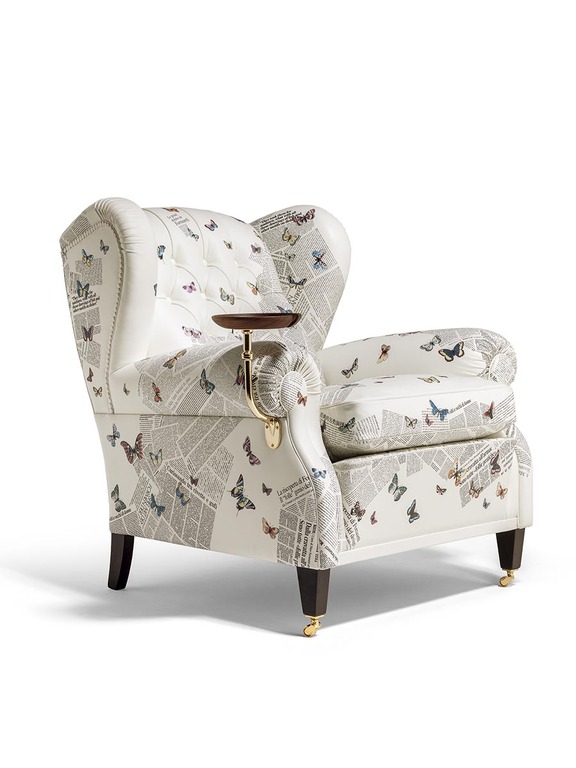 Poltrona Frau 1919 Latest News Armchair Fornasetti X
