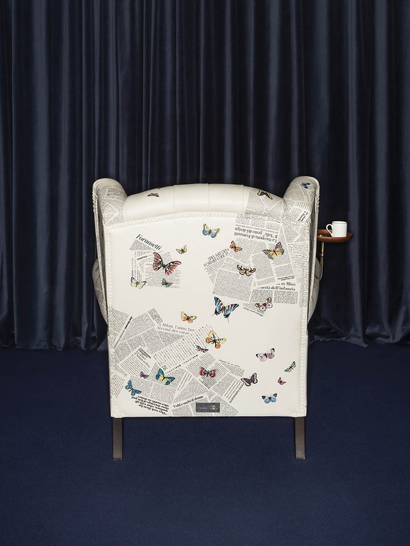 Poltrona Frau 1919 Latest News Armchair Fornasetti X