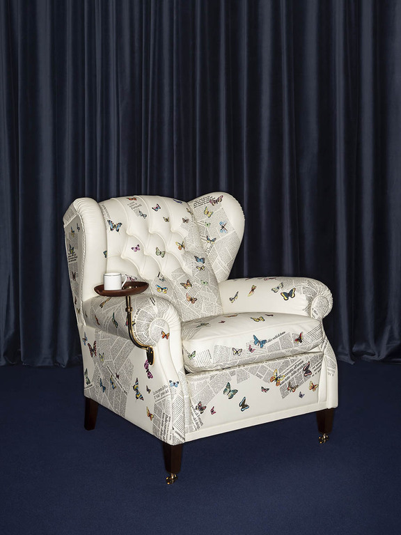 Poltrona Frau 1919 Latest News Armchair Fornasetti X