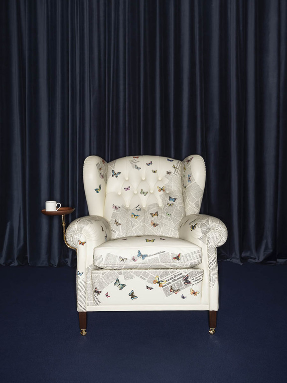 Poltrona Frau 1919 Latest News Armchair Fornasetti X