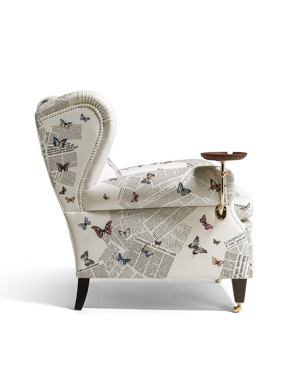 Poltrona Frau 1919 Latest News Armchair Fornasetti X