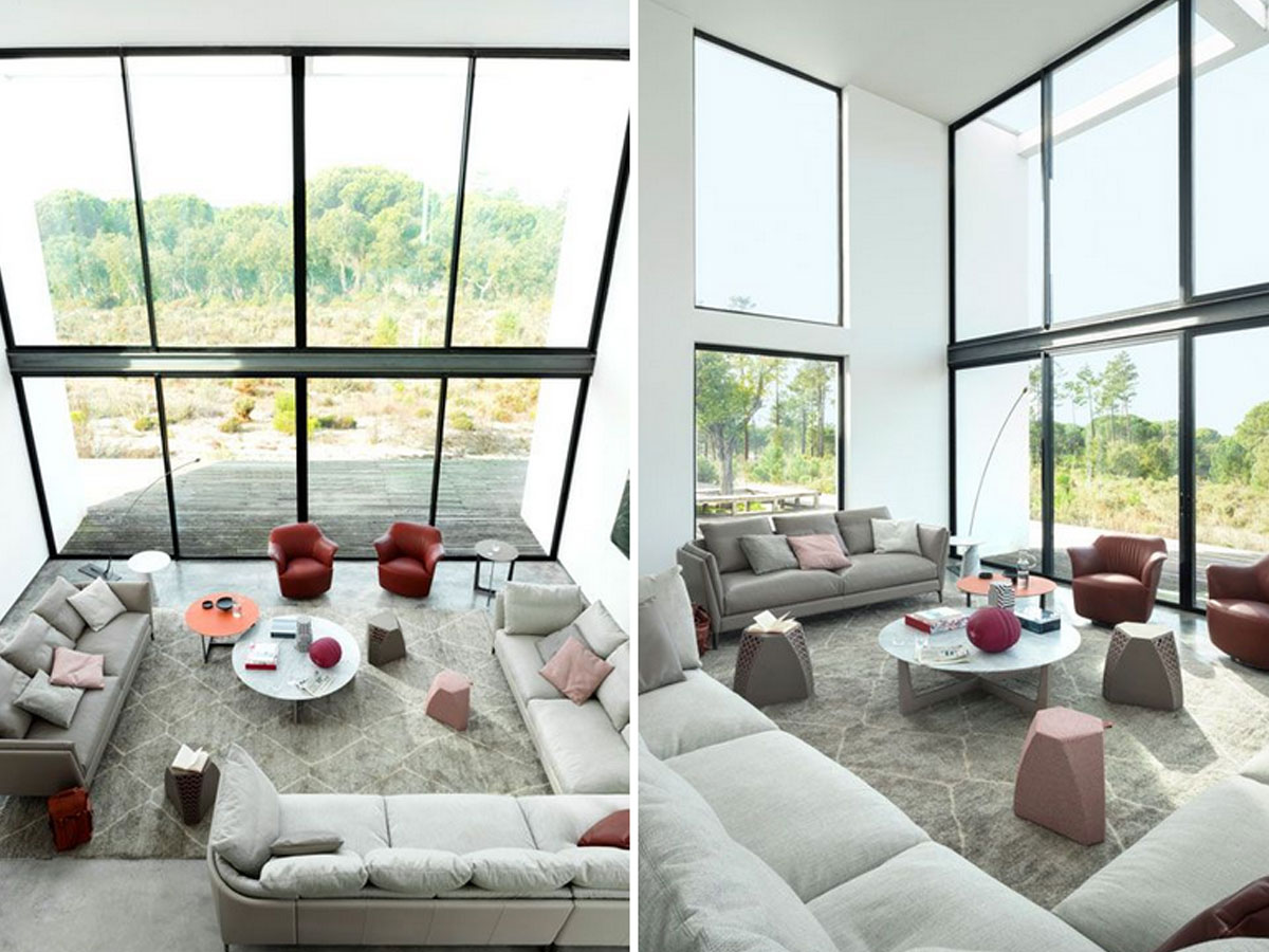 Poltrona Frau Aida Armchair