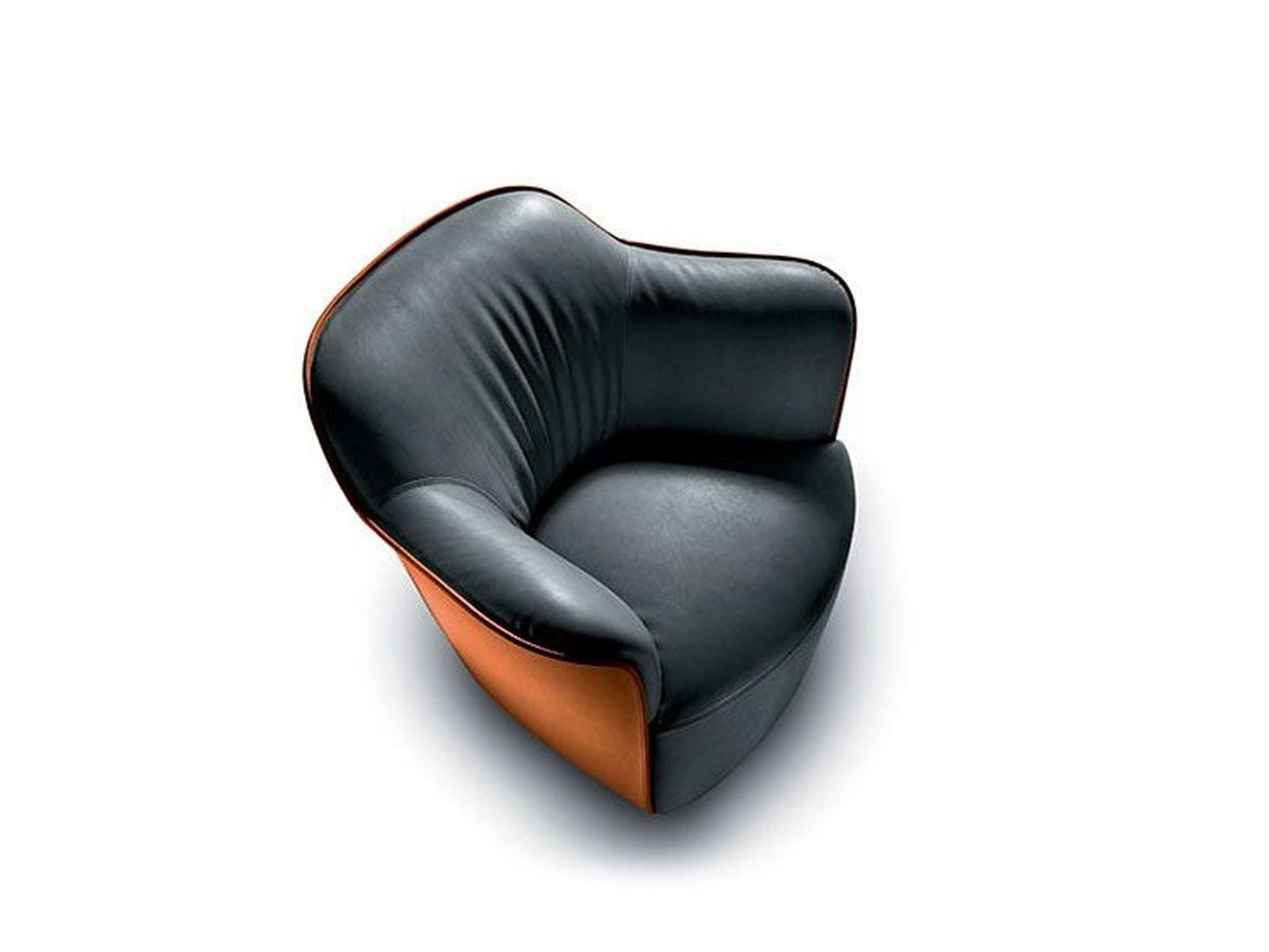 Poltrona Frau Aida Armchair Bicolor