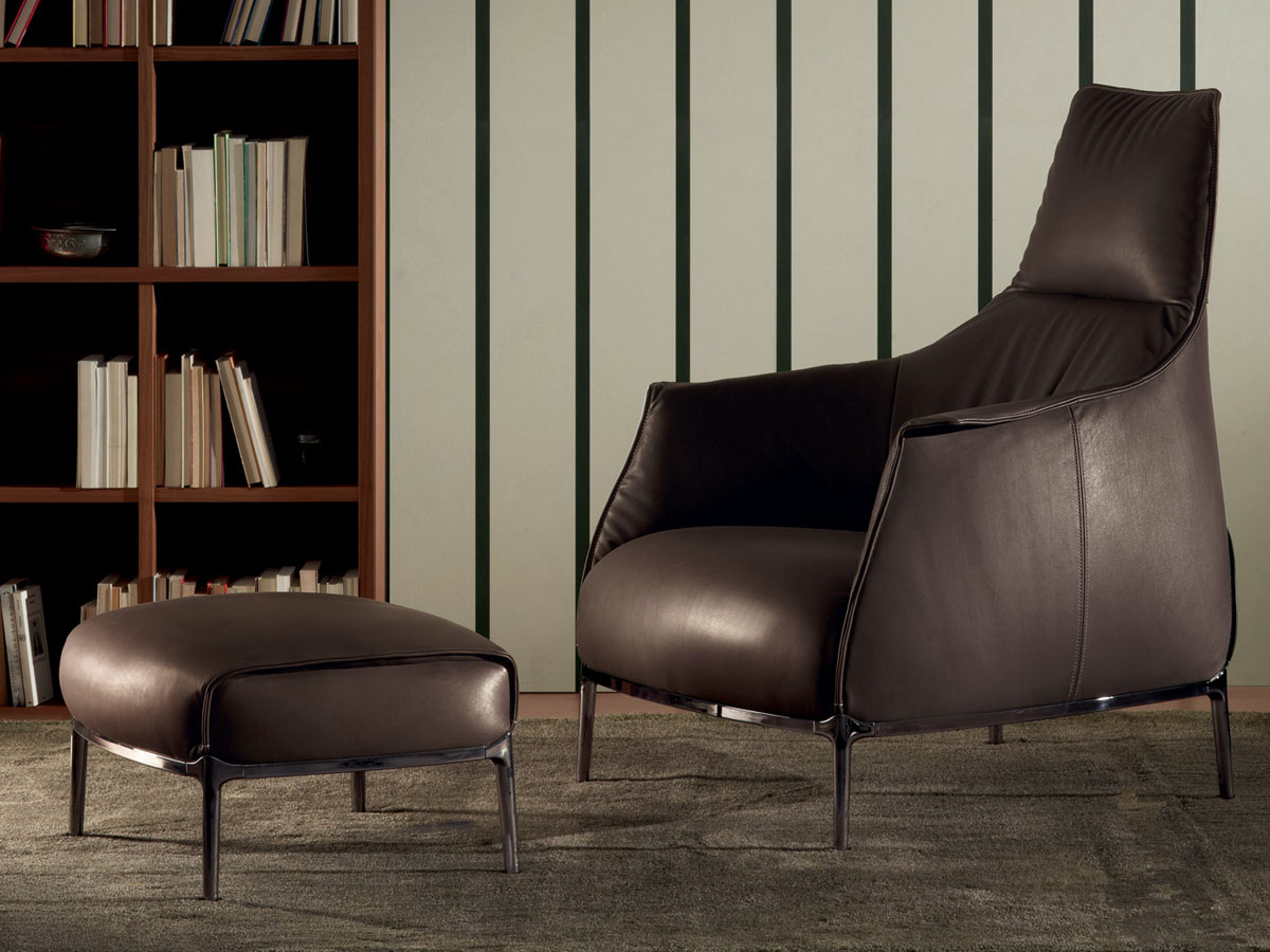 Poltrona Frau Archibald Ottoman