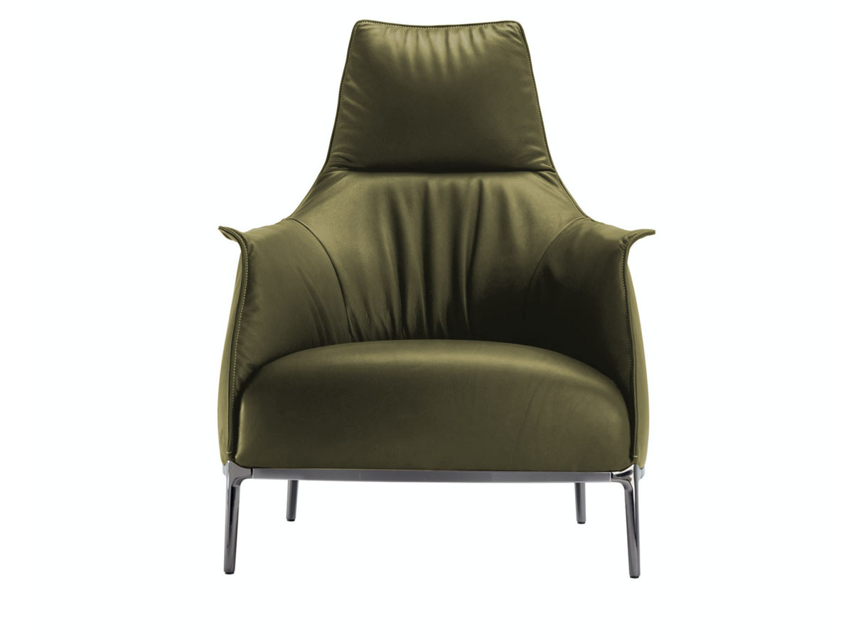 Poltrona Frau Archibald High Armchair