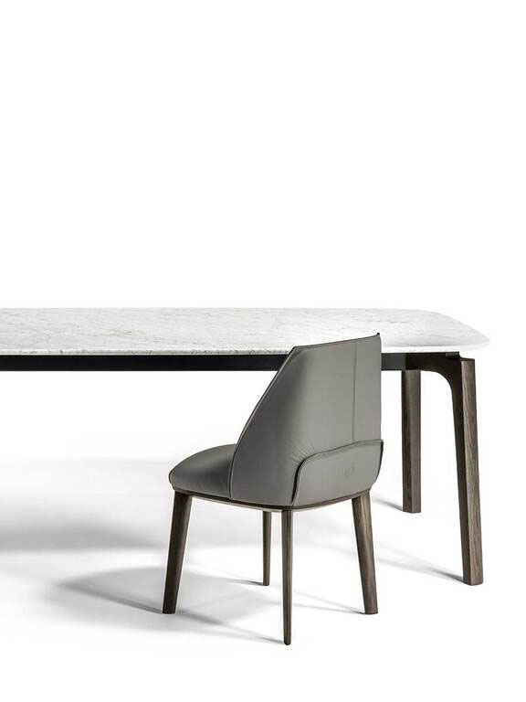 Poltrona Frau Archibald Slim Dining Chair