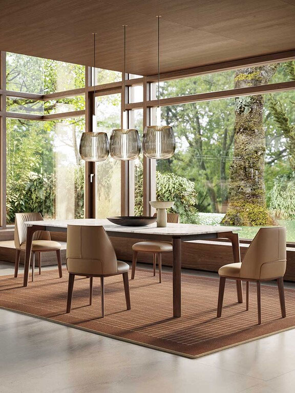 Poltrona Frau Archibald Slim Dining Chair