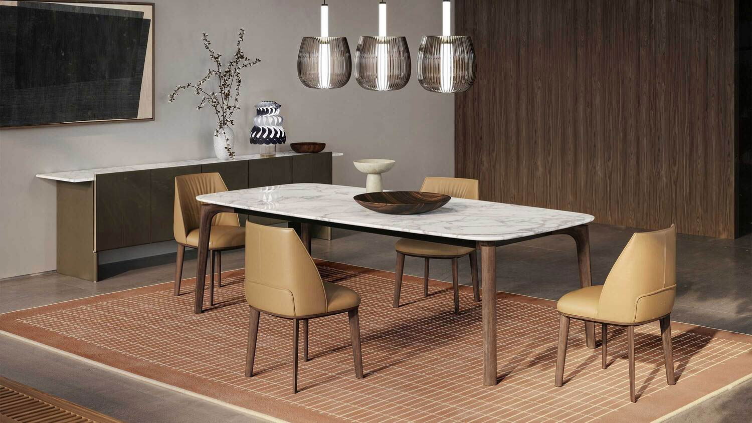 Poltrona Frau Archibald Slim Dining Chair
