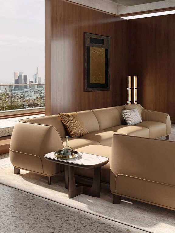 Poltrona Frau Archibald Sofa System Modular Sofa