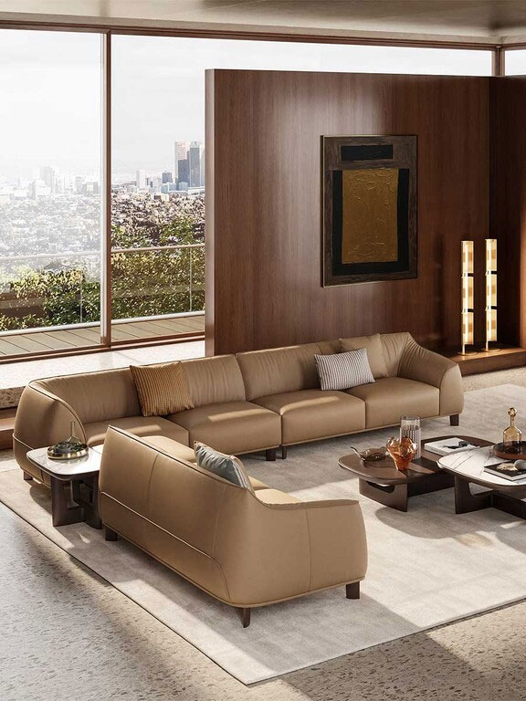 Poltrona Frau Archibald Sofa System Modular Sofa