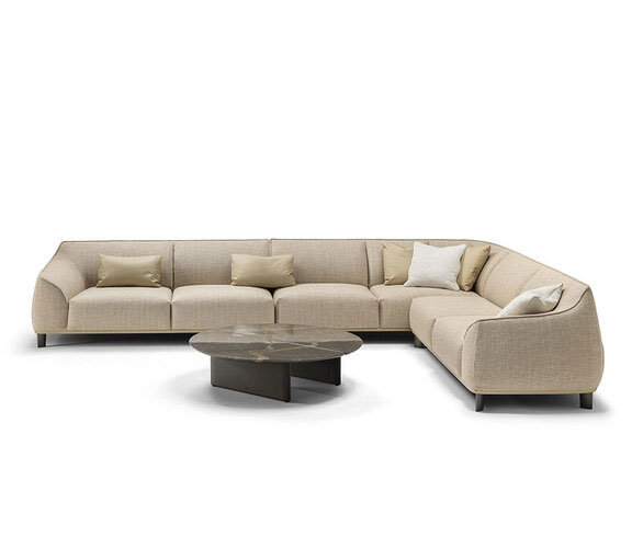 Poltrona Frau Archibald Sofa System Modular Sofa