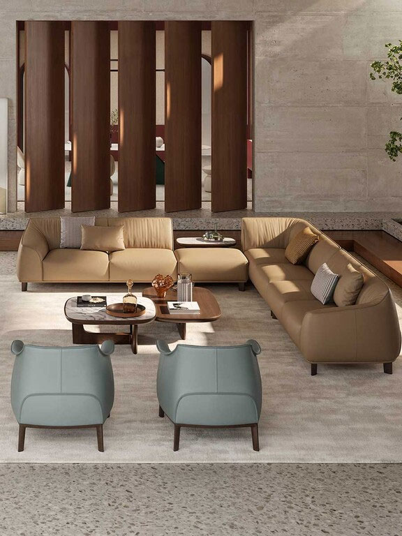 Poltrona Frau Archibald Sofa System Modular Sofa