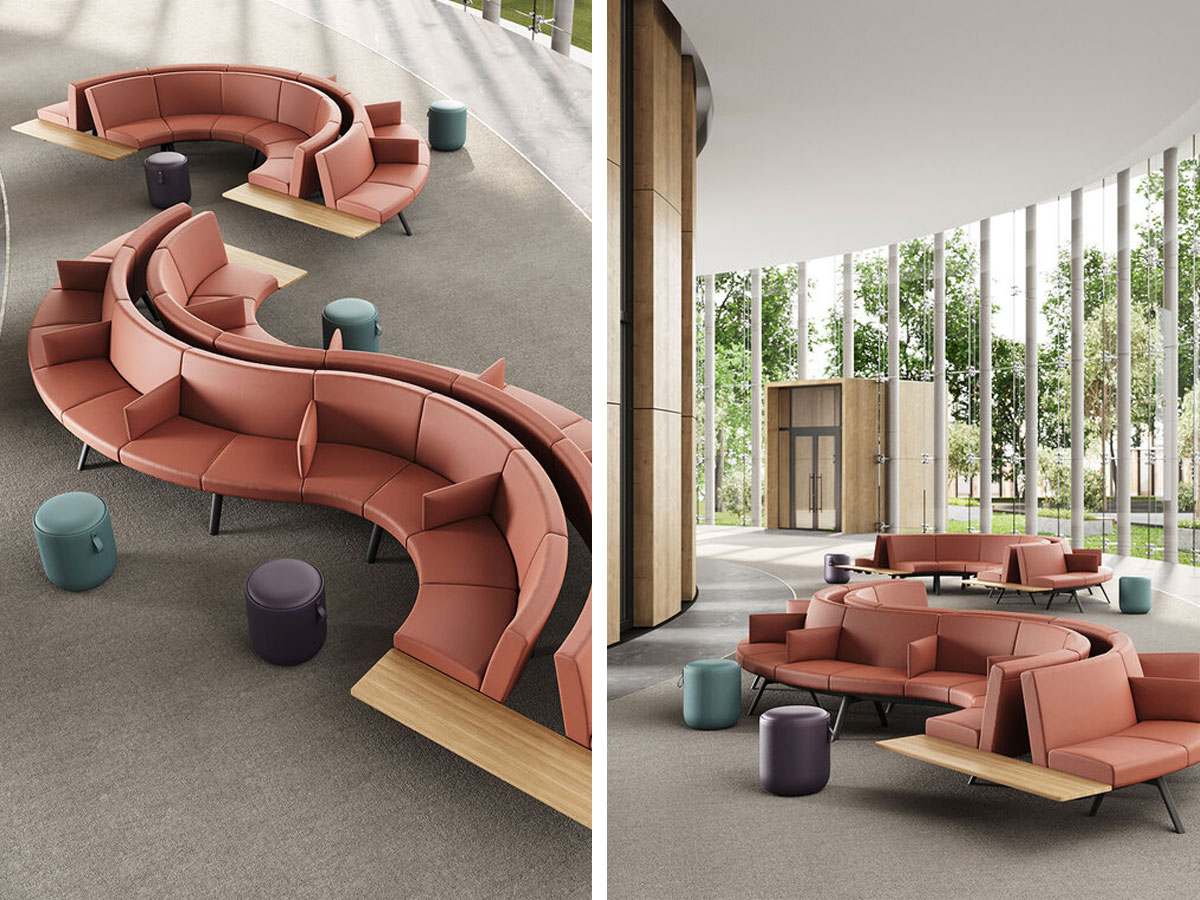 Poltrona Frau Bay System Pouf