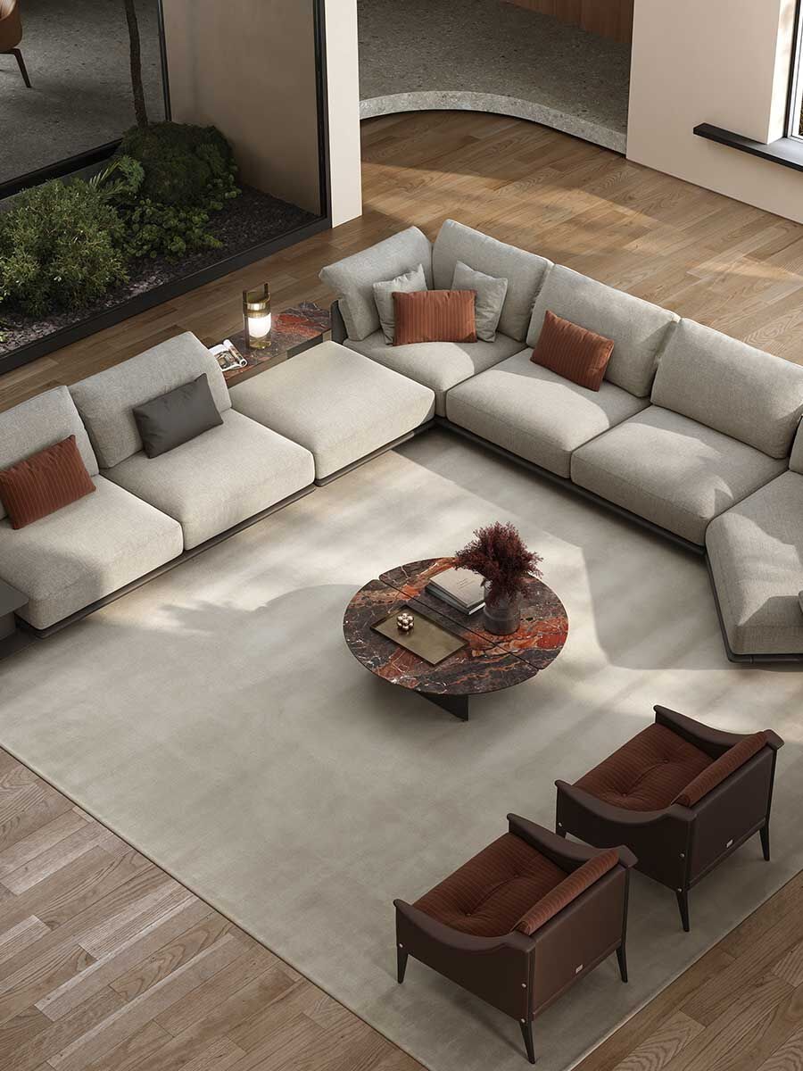 Poltrona Frau Blisscape Coffee Table Round
