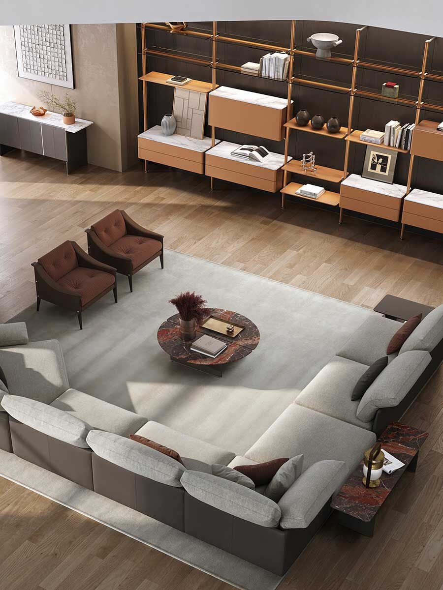 Poltrona Frau Blisscape Coffee Table Round
