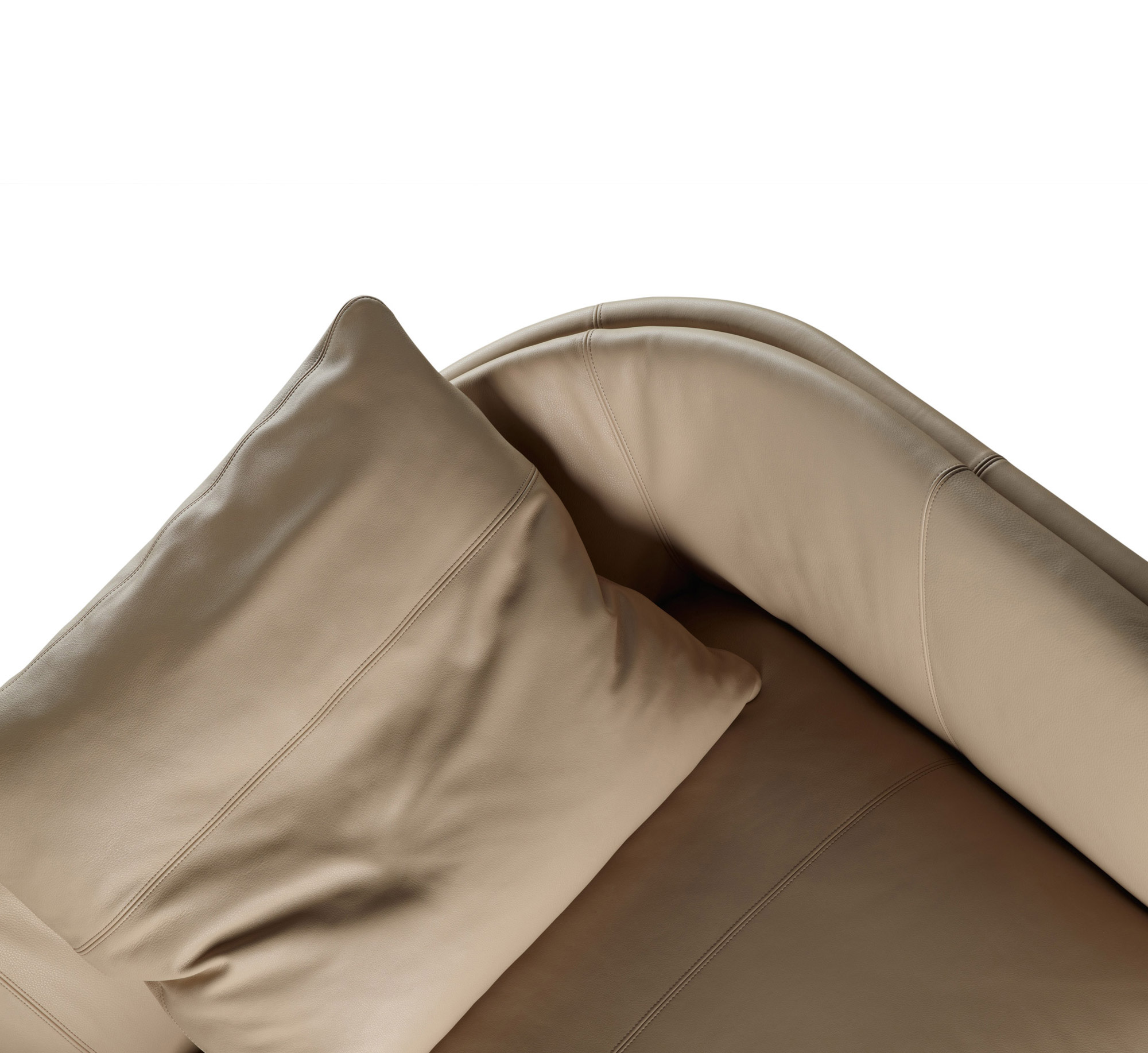 Poltrona Frau Bretagne Sofa Leather Color System