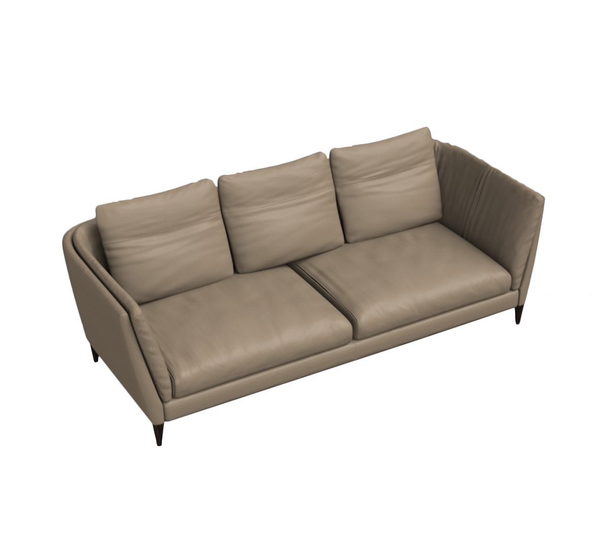 Poltrona Frau Bretagne Sofa Leather Color System