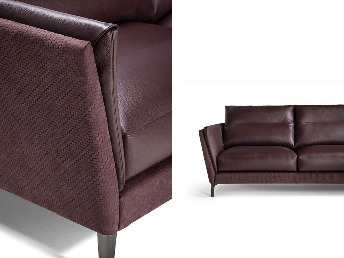 Poltrona Frau Bretagne Gran Comfort 3 Seater Sofa