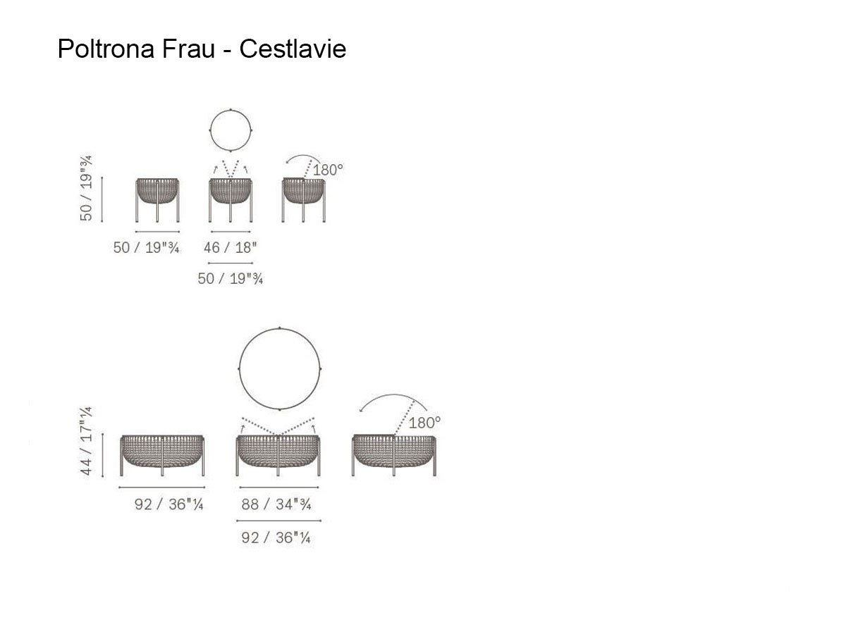 Poltrona Frau Cestlavie Small Table With Storage