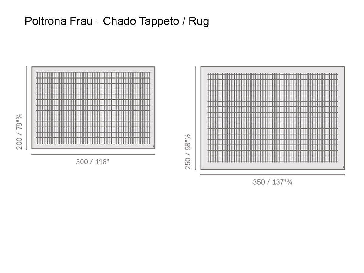 Poltrona Frau Chado Rug