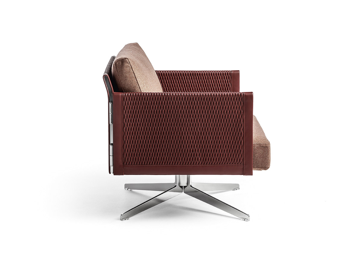 Poltrona Frau Clayton Swivel Armchair