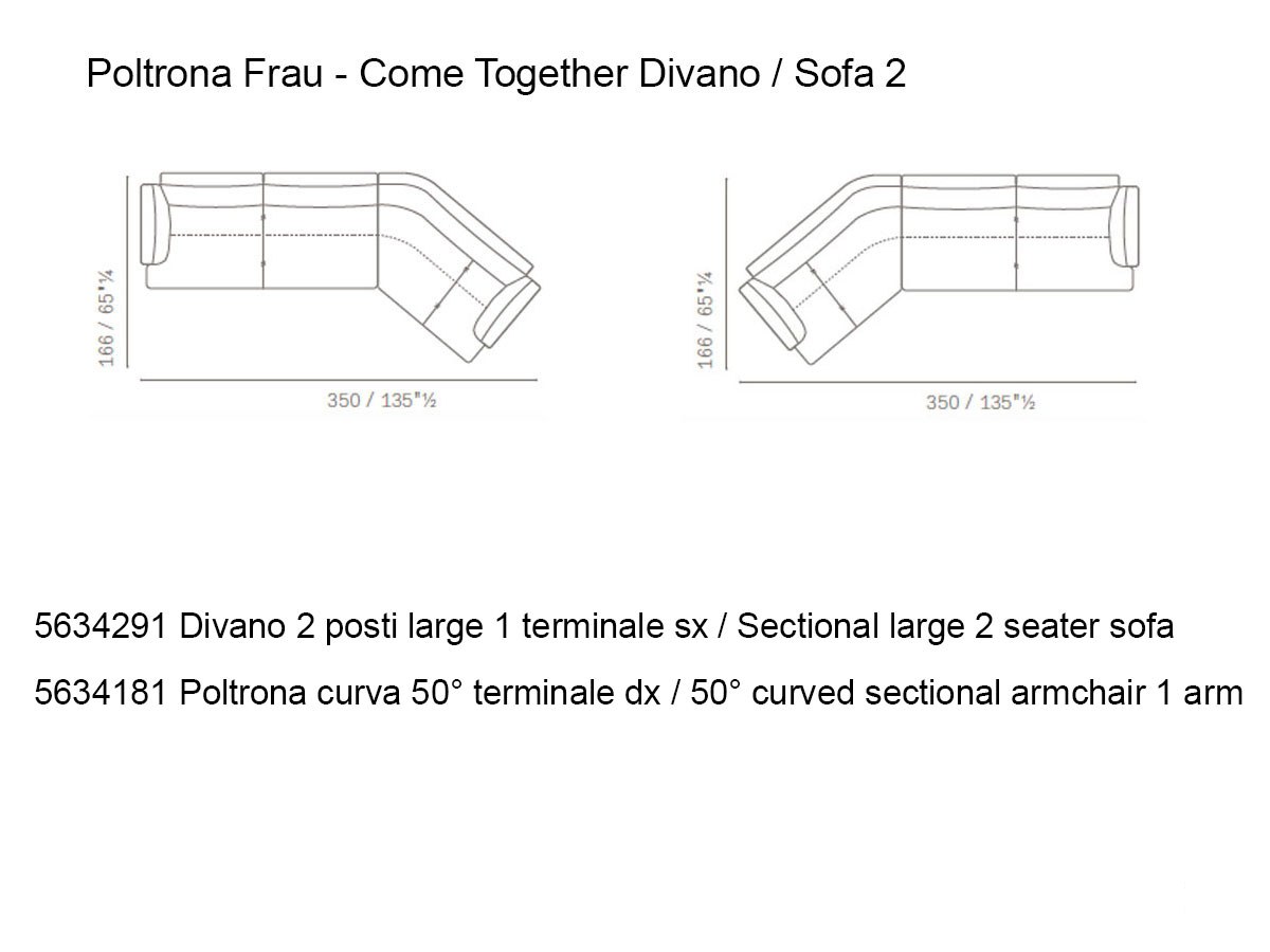 Poltrona Frau Come Together Modular Sofa