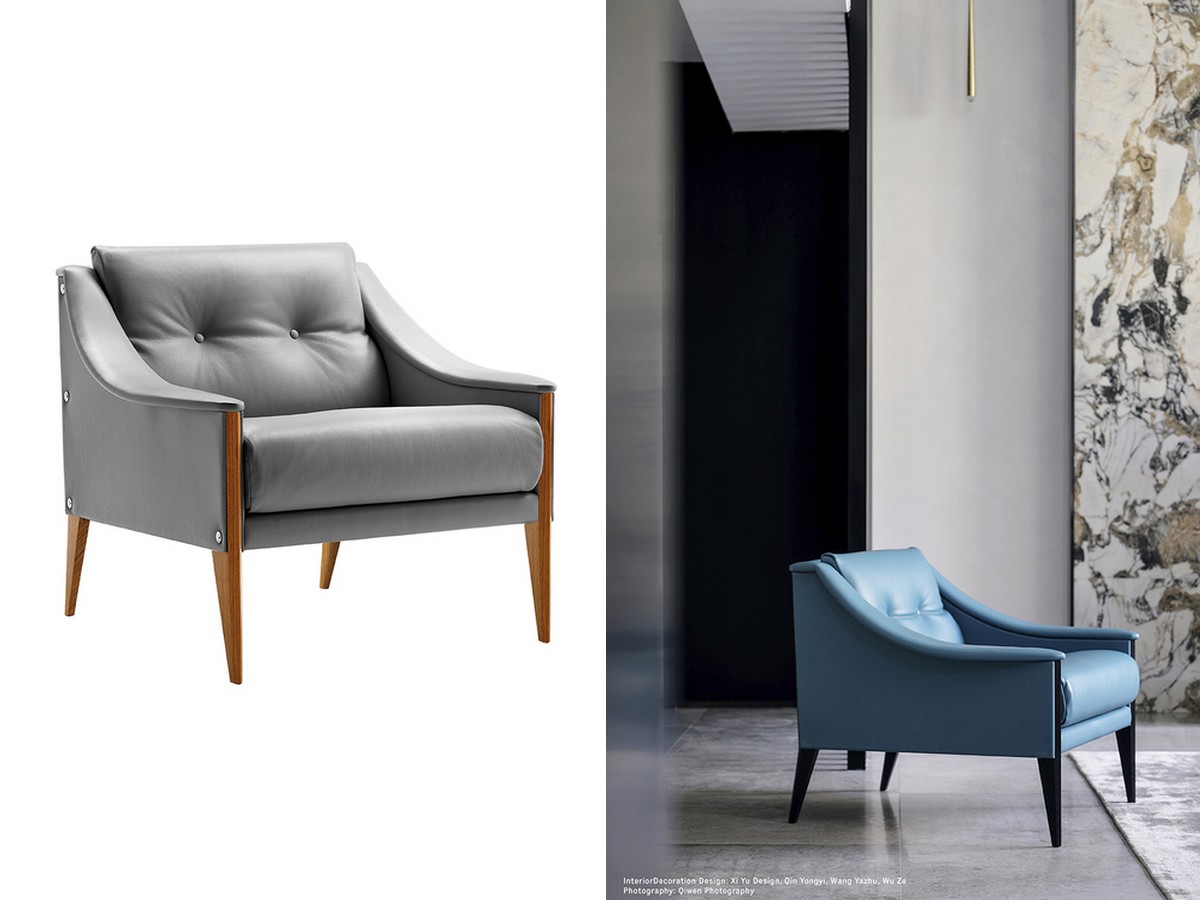 Poltrona Frau Dezza 24 Armchair