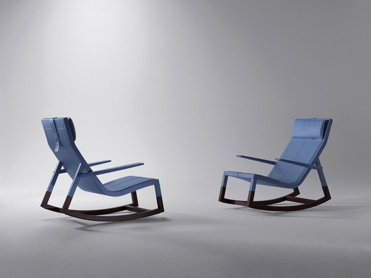 Poltrona Frau Dondo Rocking Chair