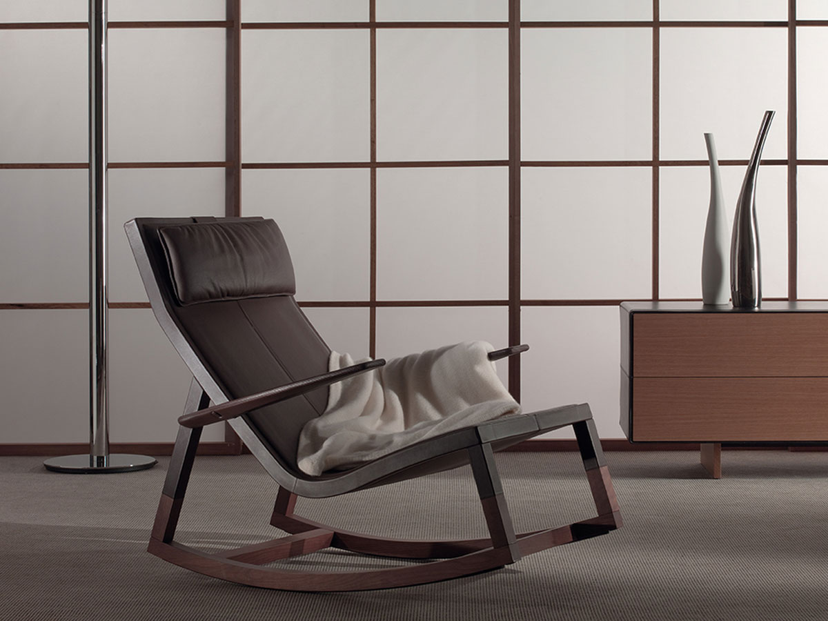 Poltrona Frau Dondo Rocking Chair