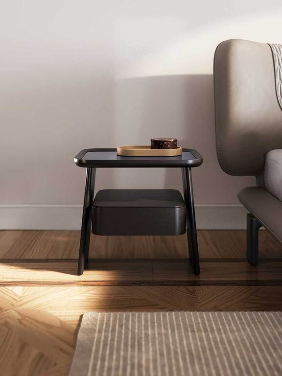 Poltrona Frau Duo Bedside Table