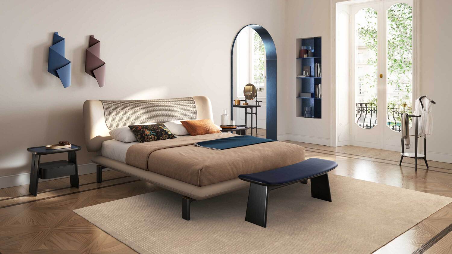Poltrona Frau Duo Bedside Table