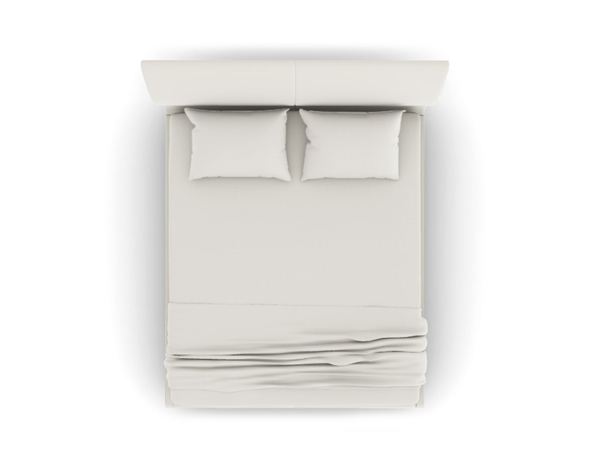 Poltrona Frau Eosonno Bed L 170 Cm Sc 01 Avorio