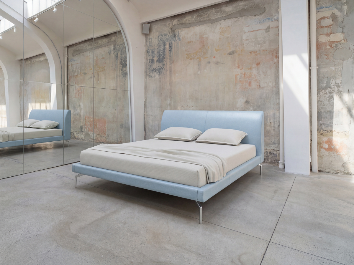 Poltrona Frau Eosonno Bed 170 Cm Sc 233 Bardiglio