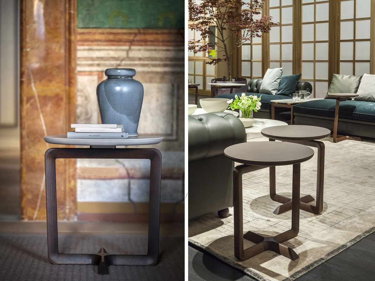 Poltrona Frau Fidelio Collection Round Coffee Tables