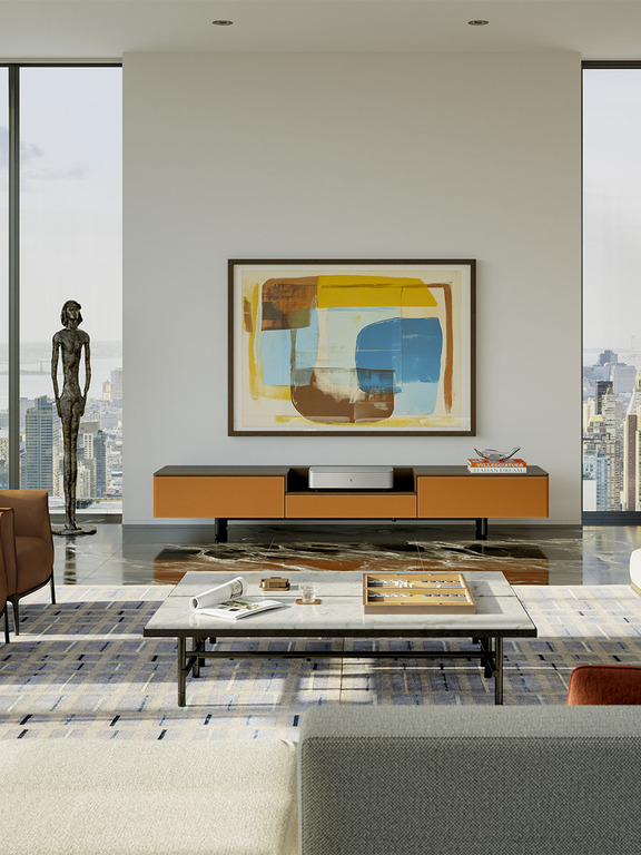 Poltrona Frau Fidelio Multimedia Cabinet Or Leica